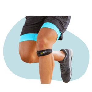 Best knee strap for patellofemoral pain, the Braceability strap