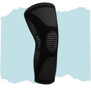 Top knee sleeve for knee OA, knee force compression sleeve
