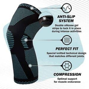 Top knee sleeves for squats, Knee Force Compression Sleeves
